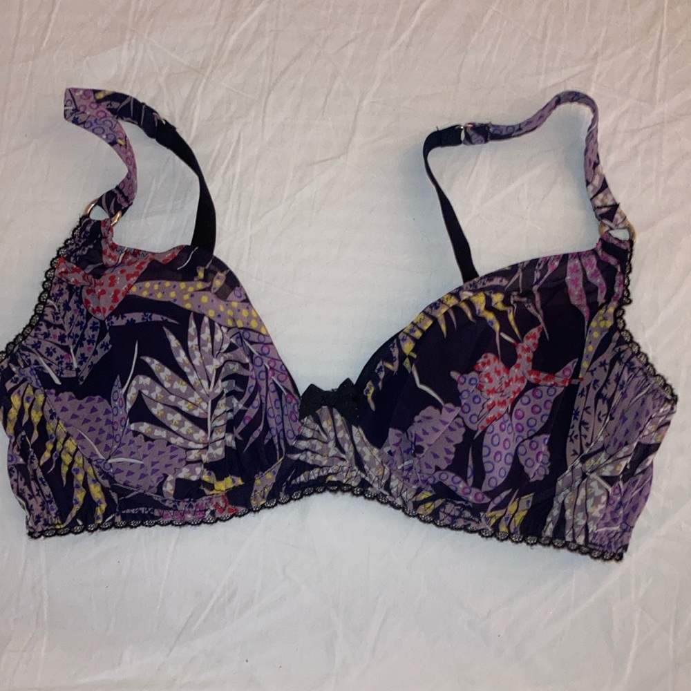 Agent Provocateur Silk Bra 34D